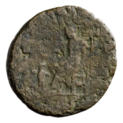 As - Caracalla P M TR P XVIIII COS IIII P P S C; Jupiter and Victory back
