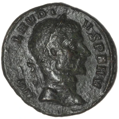 As - Claudius II Gothicus MARS VLTOR; Mars front