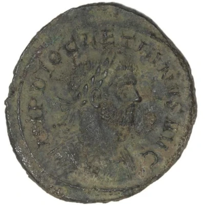 As - Diocletianus PAX AVG; Pax; Rome front