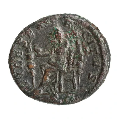 As - Elagabalus FIDES EXERCITVS S C; Fides back