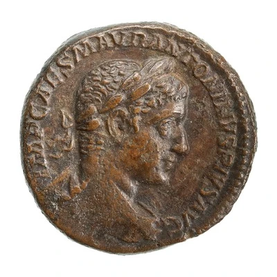 As - Elagabalus FORTVNAE REDVCI S C; Fortuna front