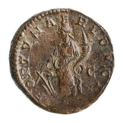 As - Elagabalus FORTVNAE REDVCI S C; Fortuna back