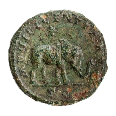 As - Elagabalus MVNIFICENTIA AVG S C back