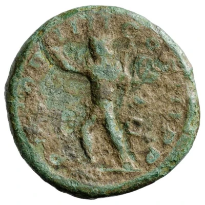As - Elagabalus P M TR P IIII COS III P P S C; Sol back