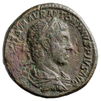 As - Elagabalus P M TR P IIII COS III P P S C; Sol front