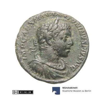 As - Elagabalus P M TR P V COS IIII P P S C front