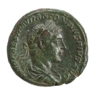 As - Elagabalus PONTIF MAX TR P II COS II P P S C; Victory front