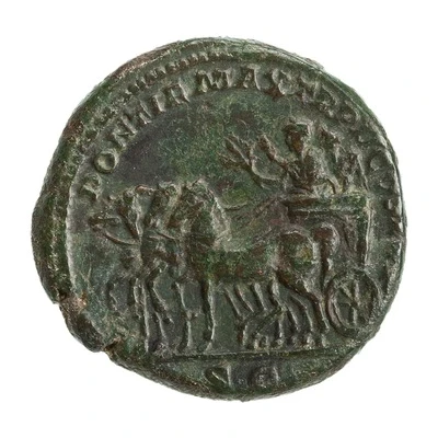 As - Elagabalus PONTIF MAX TR P II COS II P P S C; Victory back