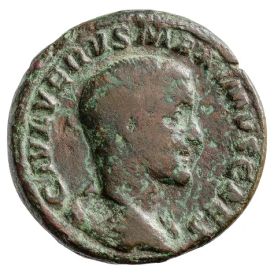 As - Gaius Julius Verus Maximus PIETAS AVG S C front