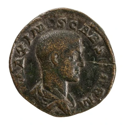 As - Gaius Julius Verus Maximus PIETAS AVG S C front