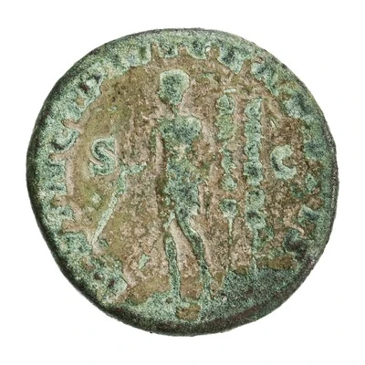As - Gaius Julius Verus Maximus PRINCIPI IVVENTVTIS S C back