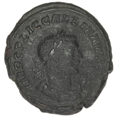 As - Gallienus AEQVITAS AVGG; Aequitas front