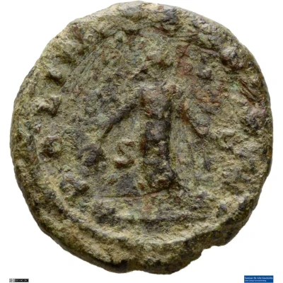 As - Gallienus APOLINI CONSERVA S C; Apollo back