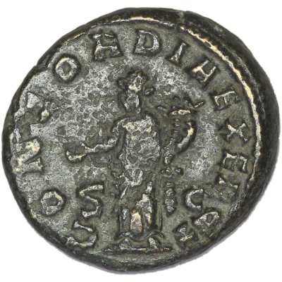 As - Gallienus CONCORDIA EXERCIT S C; Concordia back