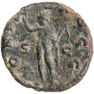 As - Gallienus ORIENS AVGG S C; Sol back