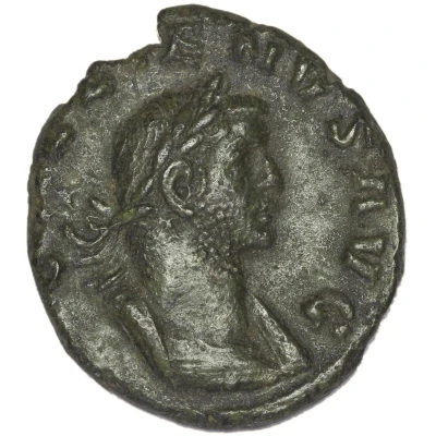 As - Gallienus PAX AVG S C; Pax front