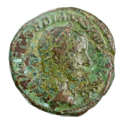 As - Gordian III AEQVITAS AVG S C; Aequitas front