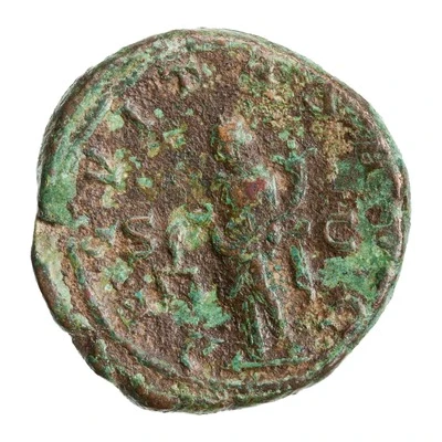 As - Gordian III AEQVITAS AVG S C; Aequitas back
