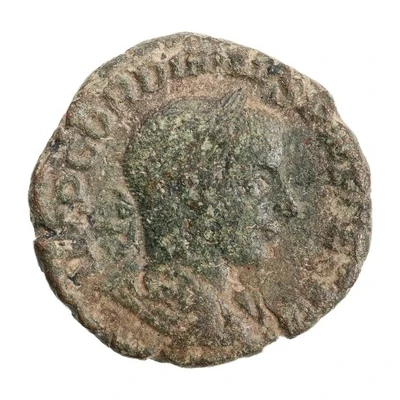 As - Gordian III AETERNITATI AVG S C; Aeternitas front