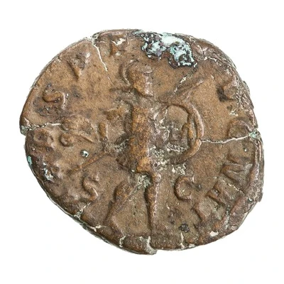 As - Gordian III MARS PROPVGNAT S C; Mars back