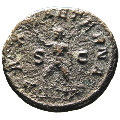 As - Gordian III PAX AETERNA S C; Pax back