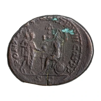 As - Gordian III PONTIFEX MAX TR P III COS P P S C back