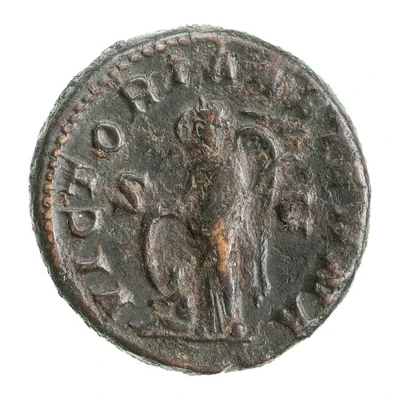 As - Gordian III VICTORIA AETERNA S C; Victory back