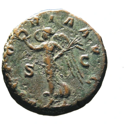 As - Gordian III VICTORIA AVG S C; Victory back