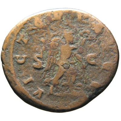 As - Gordian III VICTORIA AVG S C; Victory back