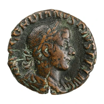 As - Gordian III VIRTVTI AVGVSTI S C; Hercules front