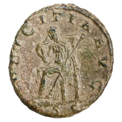 As - Herennia Etruscilla PVDICITIA AVG S C; Pudicitia back