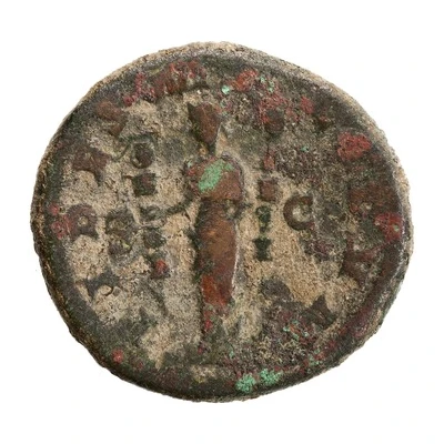 As - Maximinus Thrax FIDES MILITVM S C; Fides back