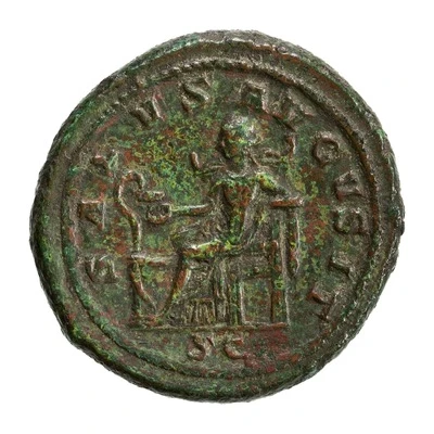 As - Maximinus Thrax SALVS AVGVSTI S C; Salus back