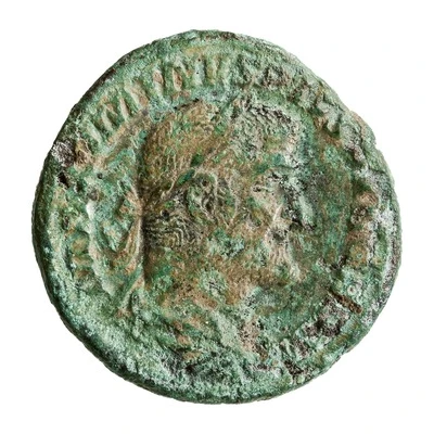 As - Maximinus Thrax SALVS AVGVSTI S C; Salus front