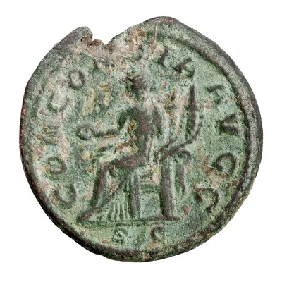 As - Otacilia Severa CONCORDIA AVGG S C; Concordia back