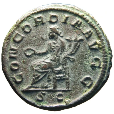 As - Otacilia Severa CONCORDIA AVGG S C; Concordia back