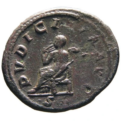 As - Otacilia Severa PVDICITIA AVG S C; Pudicitia back