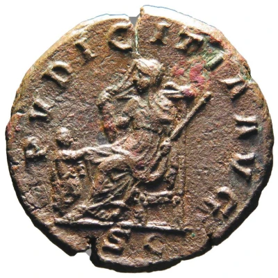 As - Otacilia Severa PVDICITIA AVG S C; Pudicitia back