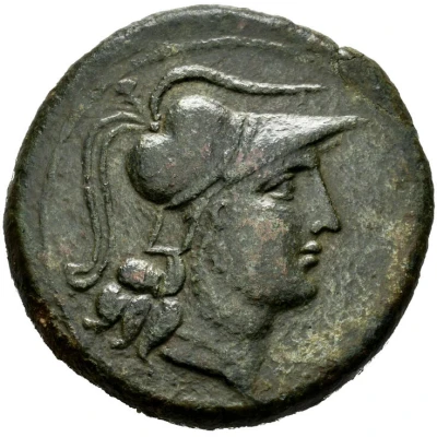 As Pegasus with wreath 195 BC - 170 BC front