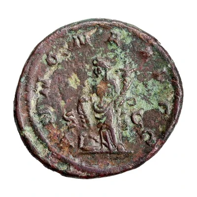As - Philippus I ANNONA AVGG S C; Annona back