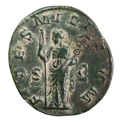 As - Philippus I FIDES MILITVM S C; Fides back