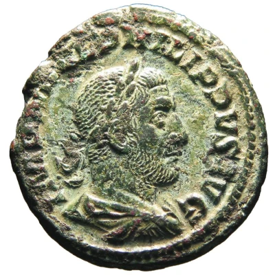 As - Philippus I FORTVNA REDVX S C; Fortuna front