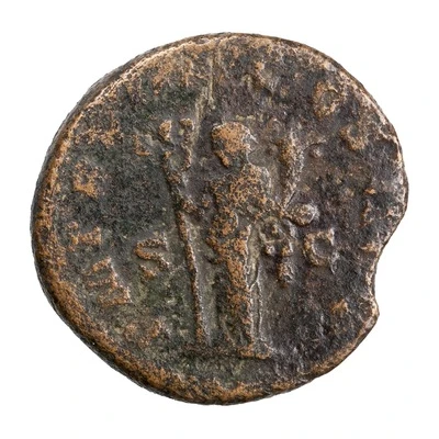 As - Philippus I P M TR P IIII COS II P P S C; Felicitas back