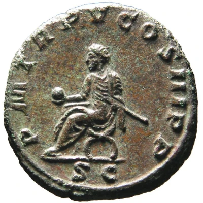 As - Philippus I P M TR P V COS III P P S C back