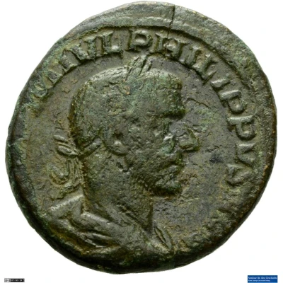 As - Philippus I SALVS AVG S C; Salus front
