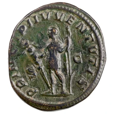 As - Philippus II PRINCIPI IVVENTVTIS S C back