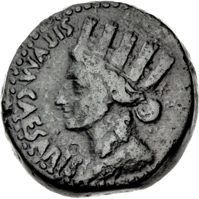 As SITVM CAESARIS 25 BC - 24 AD front