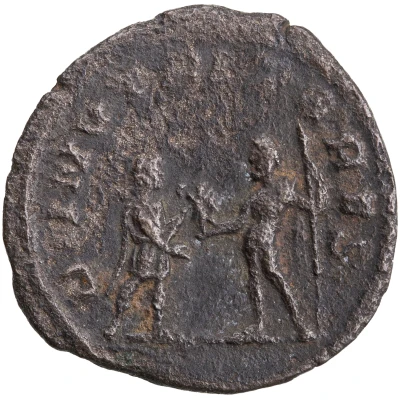 As - Saloninus as Caesar PRINCIPI IVVENTVTIS S C back