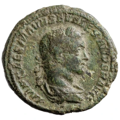 As - Severus Alexander P M TR P IIII COS P P S C; Mars front