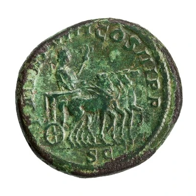 As - Severus Alexander P M TR P VIII COS III P P S C back
